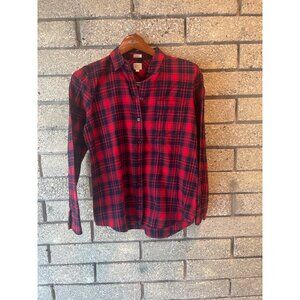 J.Crew Boyfriend Fit Plaid Shirt